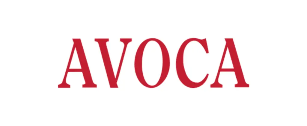 AVOCA HANDWEAVERS Logo on Pines&Co Website